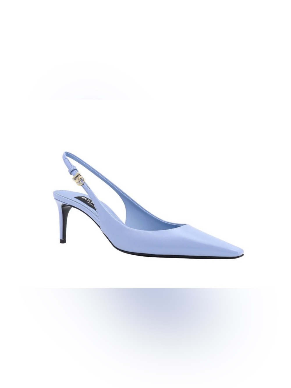 Dolce & Gabbana Pastel Blue Pointed Leather Pump